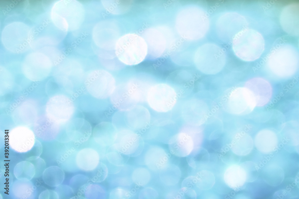 Abstract blur bokeh background, Let's Celebrate with bright colored lights background