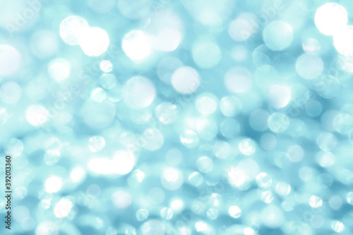 Abstract blur bokeh background, Let's Celebrate with bright colored lights background
