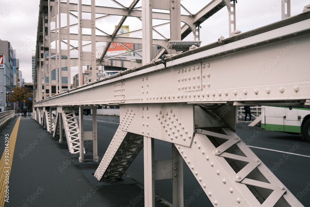 Obraz premium 開運橋の鉄骨