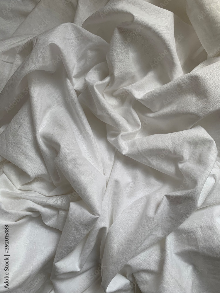 Obraz premium white silk background