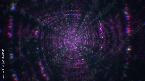 Obraz na plátně Technology Tunnel