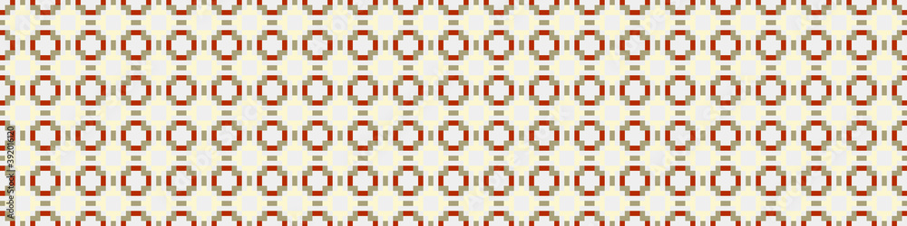 Abstract Cross Pattern Dots Logo generative computational art illustration