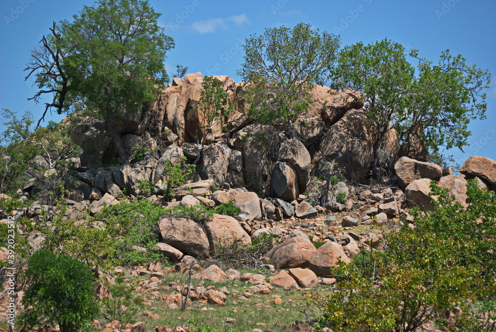 rock formation in the Kruger National Park rock formation in the Kruger National Park