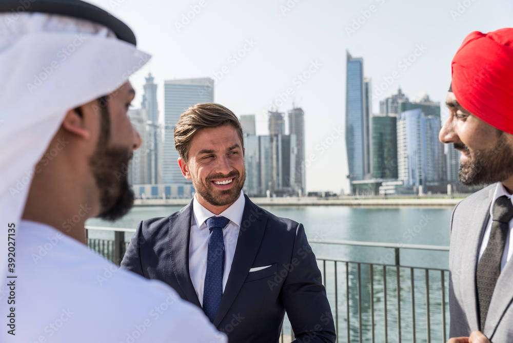 Fototapeta premium Multi-ethnic business team meeting