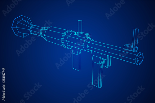 Anti-tank rocket propelled grenade launcher - RPG 7