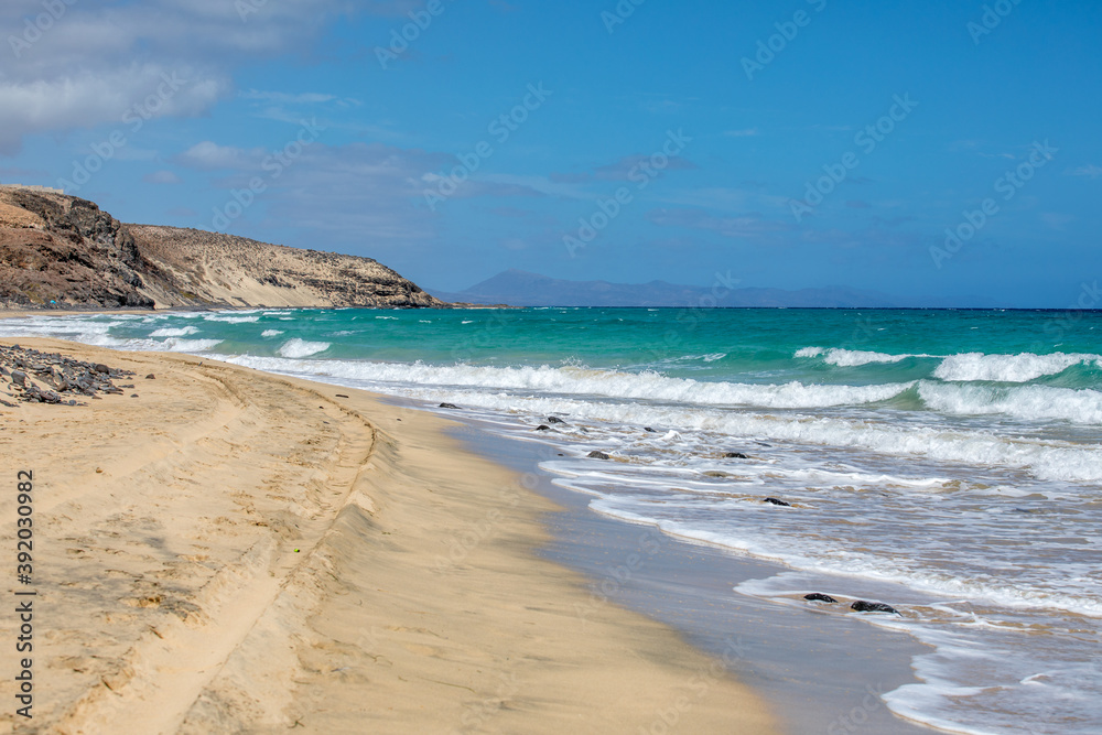 Strandimpressionen der Kanareninsel Fuerteventura