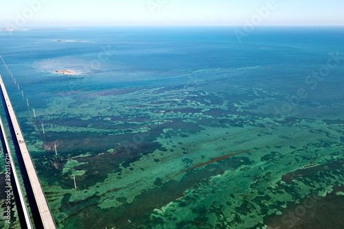 The road over Florida Keys to Key West