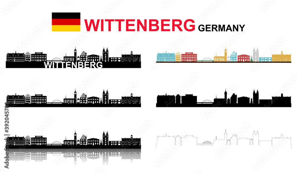 Wittenberg  Germany Skyline