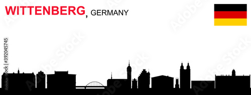 Wittenberg Germany Silhouette