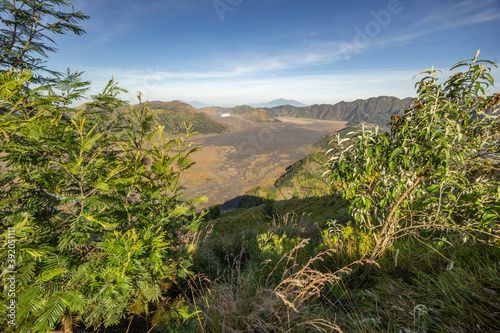 Mount Bromo from Pundak Lembu viewpoint in Bromo tengger semeru national park