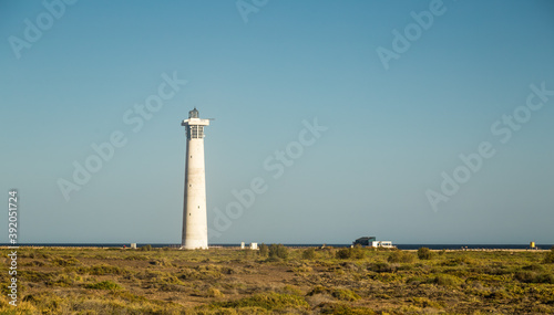 Lighthouse beach in Morro Jable, Fuerteventura, Canary Islands, Spain. photo