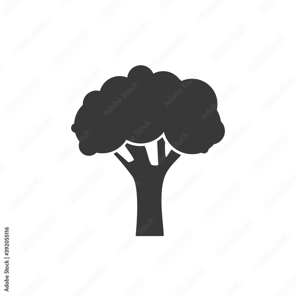 Tree icon. Sign modern flat style. Vector illustration Tree icon. Sign modern flat style. Vector illustration