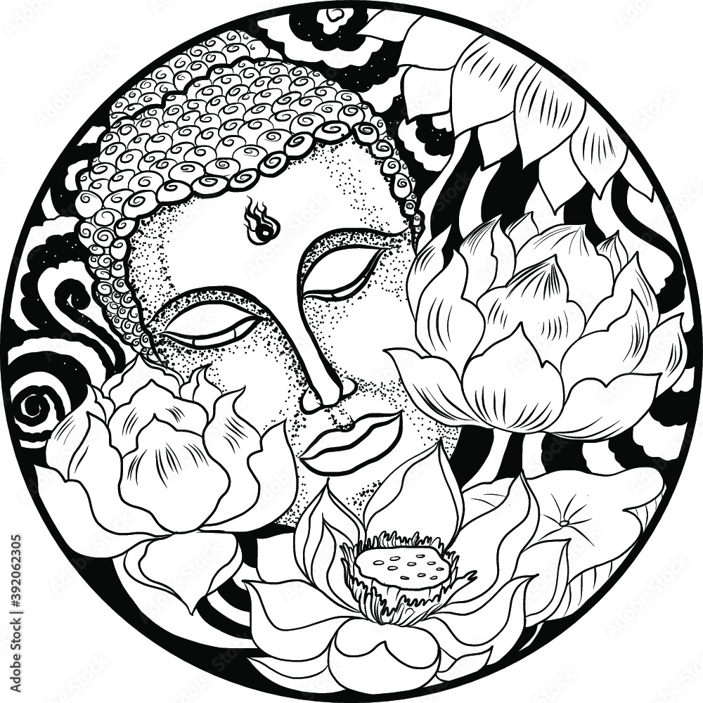 Illustration art in circle. The Japanese art and design to cd-rom or circle cover.Snake, Phoenix, Koi fish and hanya demon's mask design for tattoo. Illustration art in circle. The Japanese art and design to cd-rom or circle cover.Snake, Phoenix, Koi fish and hanya demon's mask design for tattoo.