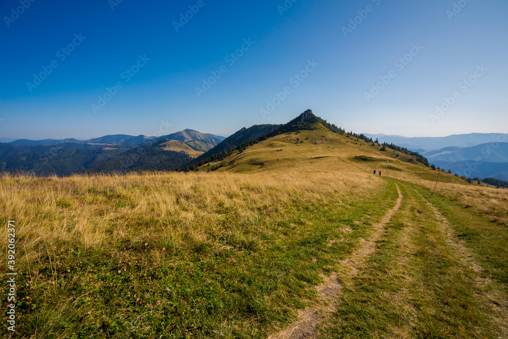 Velka Fatra Borisov mountains landscape Velka Fatra Borisov mountains landscape