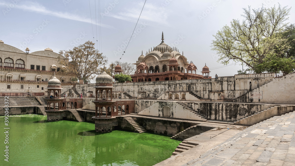 lake at the city palace in Alwar lake at the city palace in Alwar