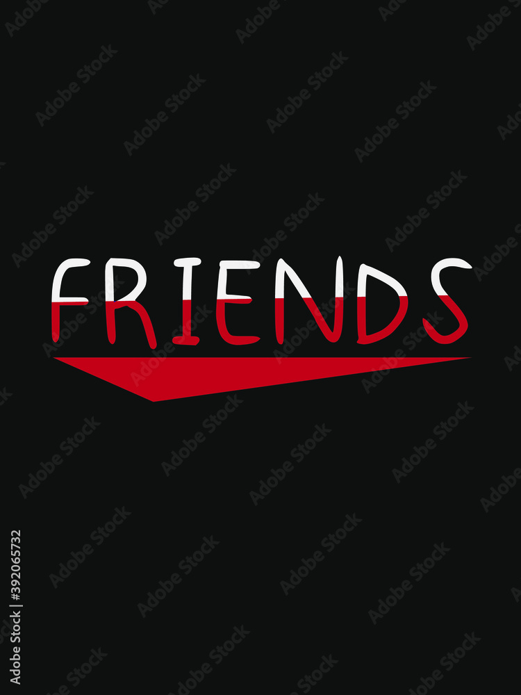 Friends T Shirt Design