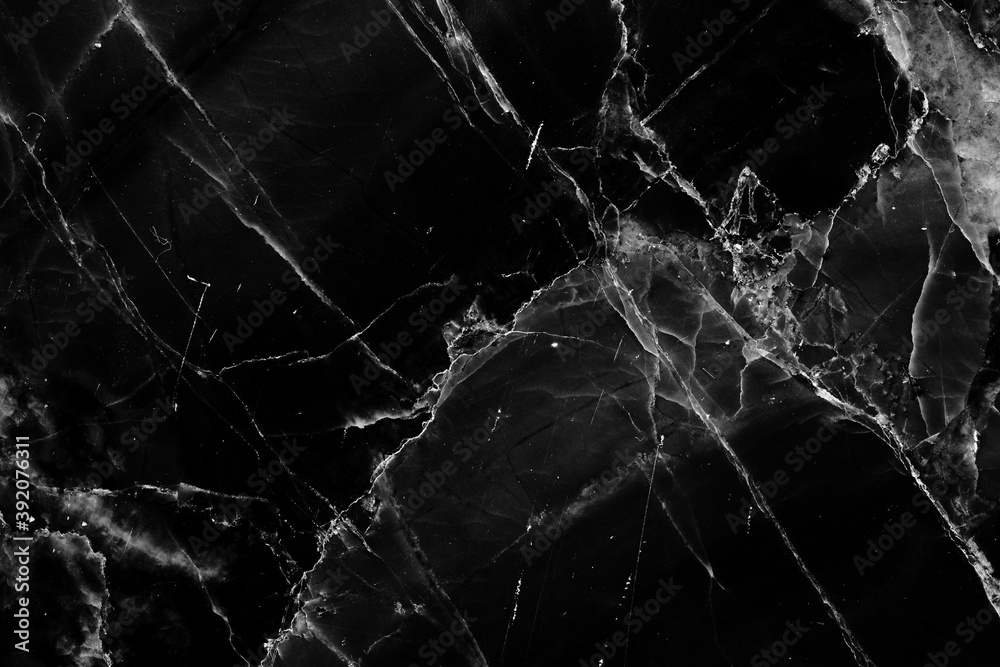 Patterned natural detailed of black and white marble texture for interior, product and other design. abstract dark background.