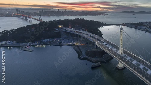 Bay Bridge, San Francisco, California photo