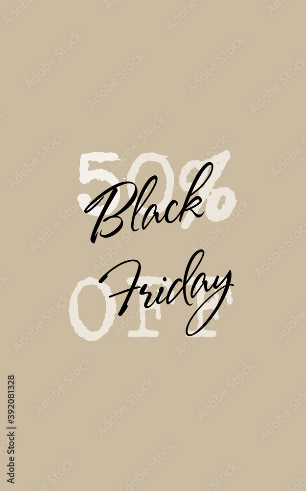 Black Friday. discounts Vector,