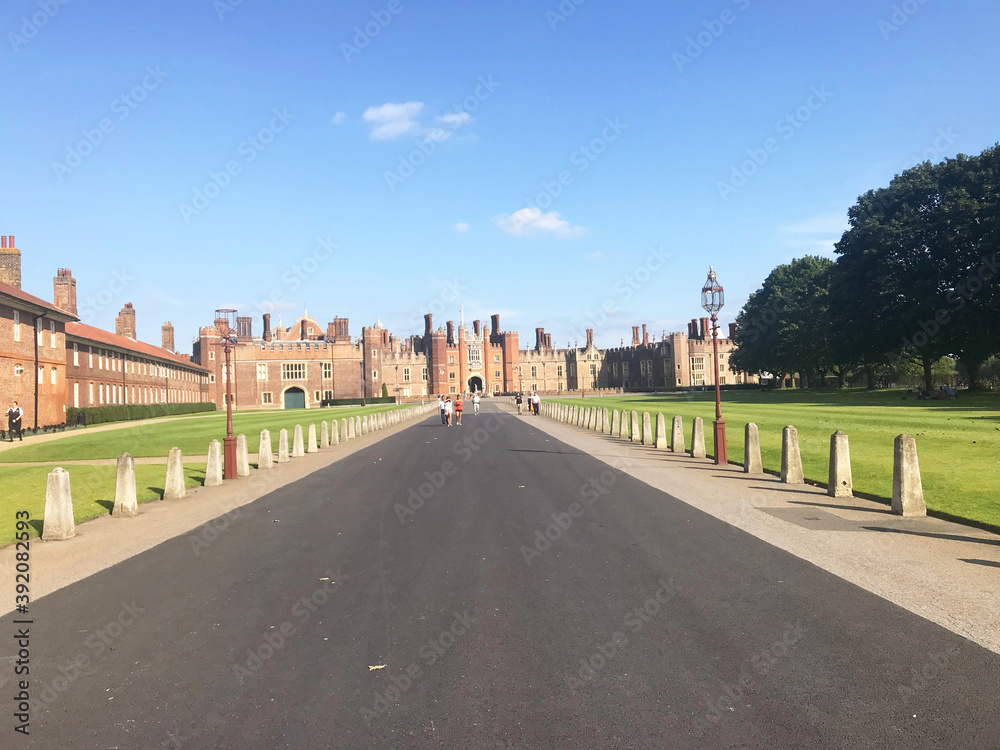 Hampton Court palace in Richmond, England, United Kingdom
