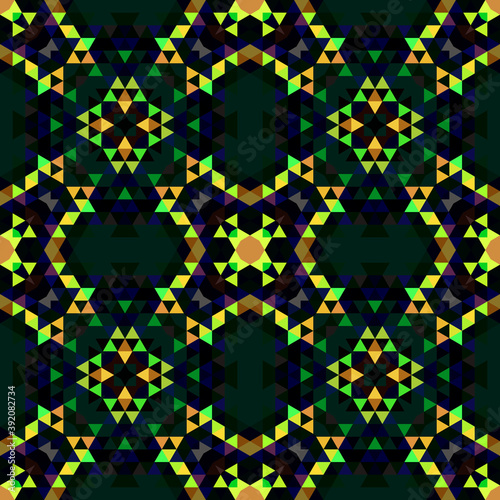Abstract seamless pattern o...