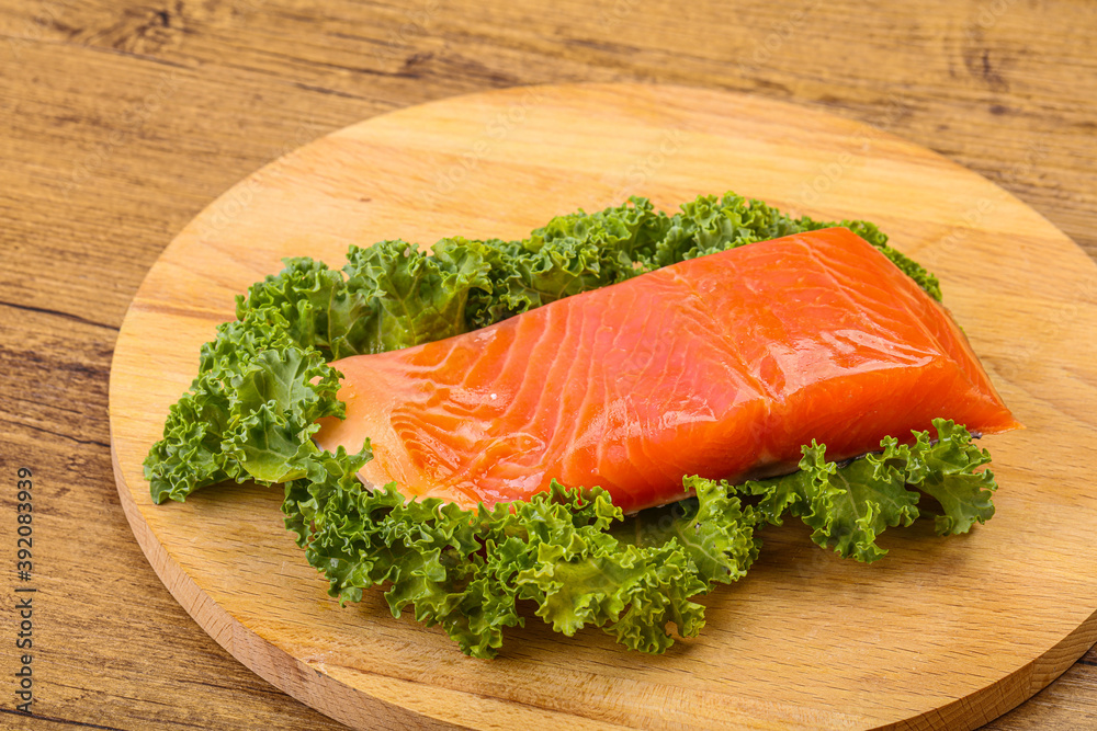 Salmon fillet slice for cooking Salmon fillet slice for cooking