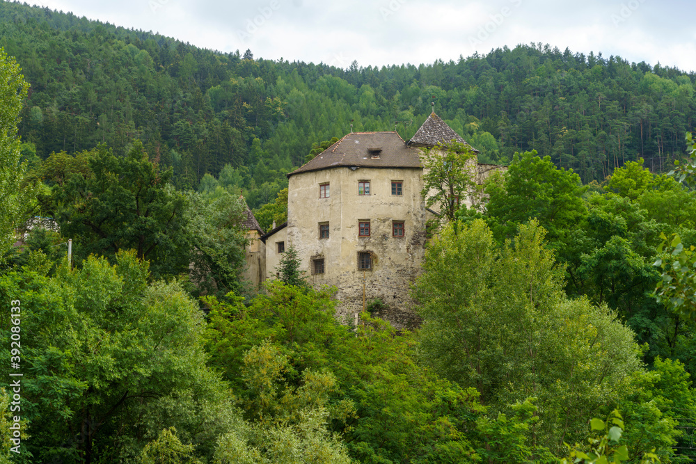 Medieval castle of Klausen, in the Isarco valley