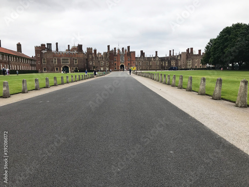 Hampton Court palace in Richmond, England, United Kingdom