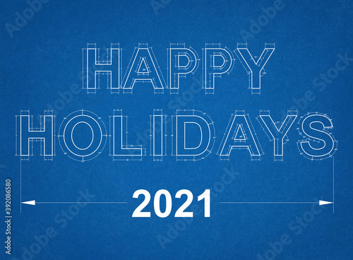 Happy Holidays 2021 Blueprint