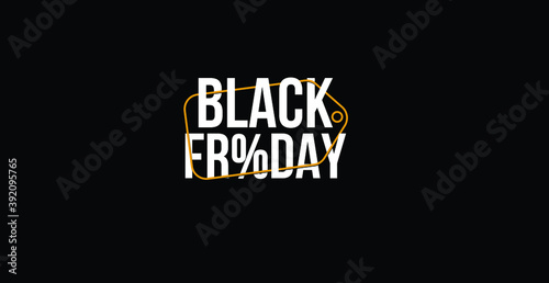 Tag Black Friday sign creative. sela para assinatura de campanha Black Friday

