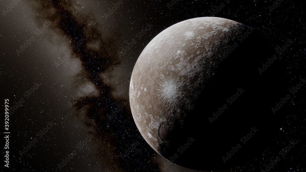 Planet with numerous prominent ring system Planet with numerous prominent ring system
