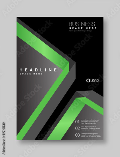 Cover design template corporate business annual report brochure poster company profile catalog magazine