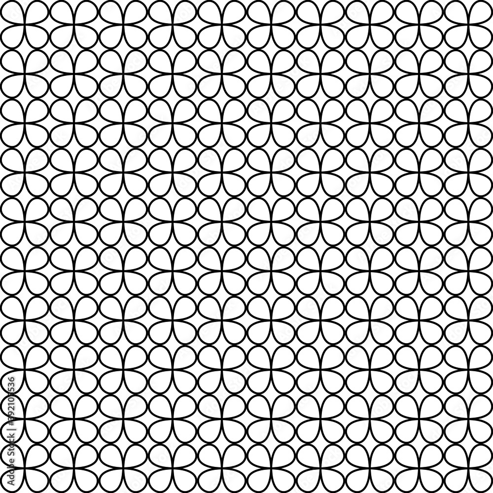 Black-white seamless pattern on a white background. Vector illustration. Black-white seamless pattern on a white background. Vector illustration.