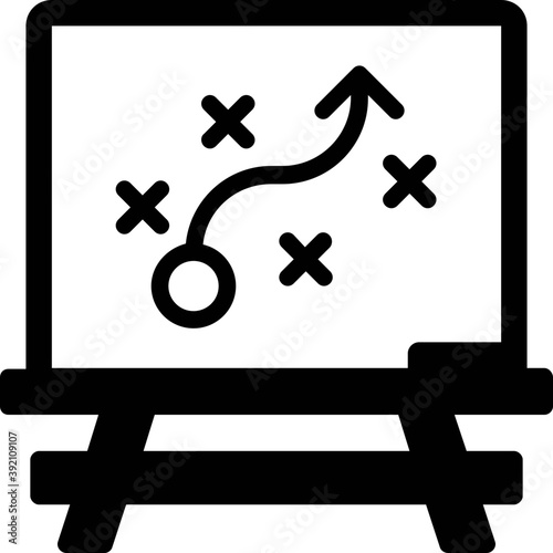 
Icon of traffic analysis in solid design.
