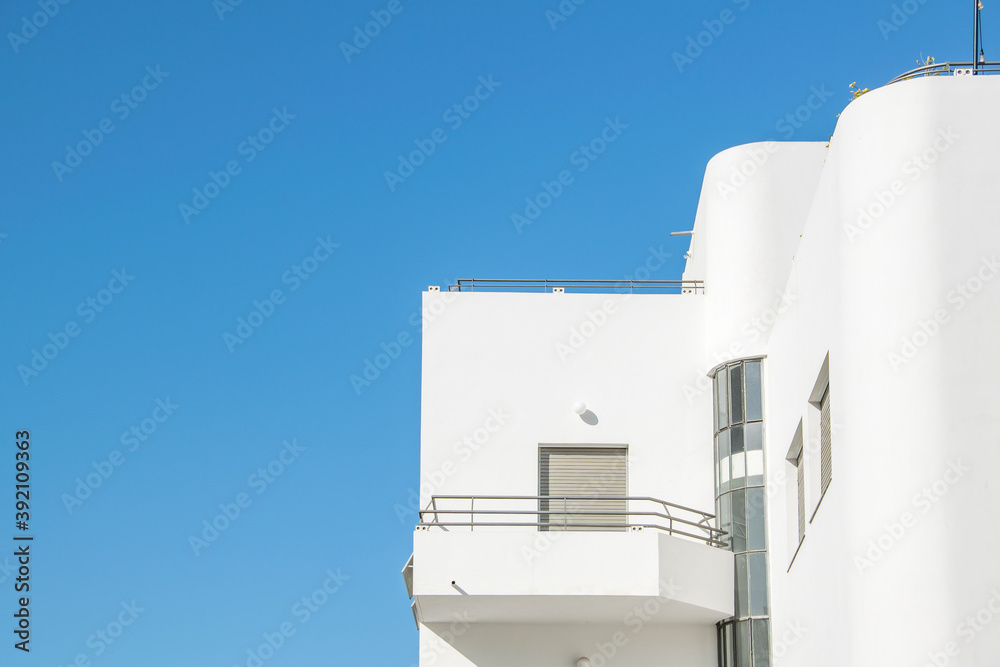 Fototapeta premium Bauhaus Style Building Exterior