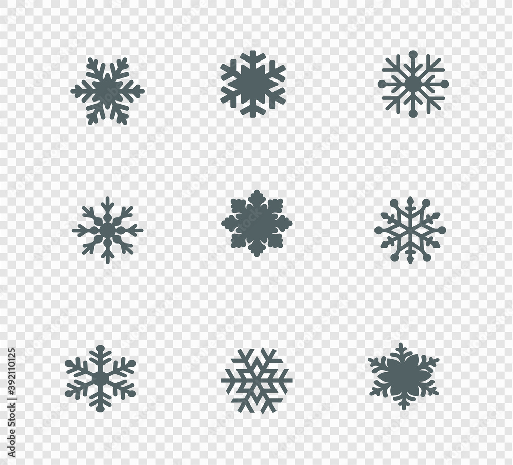 big set of snowflakes. Snowflake Icon. Flat logo of snowflake isolated on white background. New Year and winter symbol. Vector illustration. big set of snowflakes. Snowflake Icon. Flat logo of snowflake isolated on white background. New Year and winter symbol. Vector illustration.