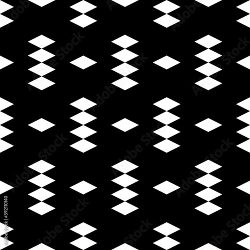 Lozenges wallpaper. Seamless pattern. Ethnic motif. Diamonds backdrop. Geometric background. Digital paper, textile print, web design, abstract.Rhombuses ornament. Vector.