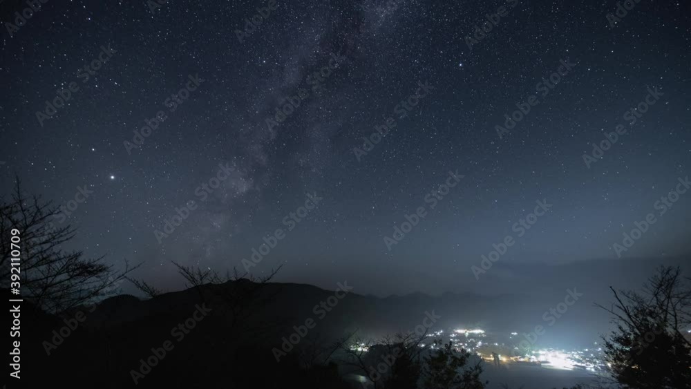 熊野本宮の夜景 熊野本宮の夜景