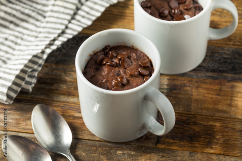 Homemade Chocolate Microwave Mug Brownie
