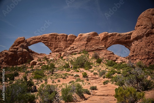 double window arches