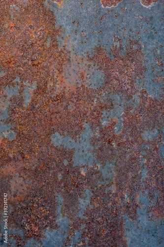 Rusty iron surface texture background