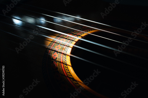 Minimalist guitar and strings