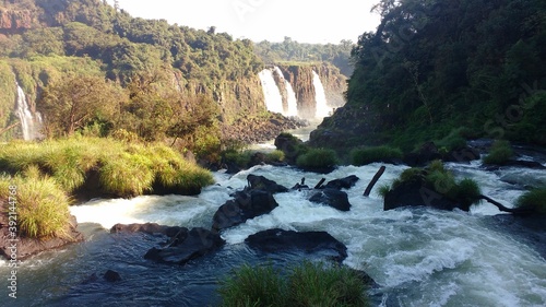 Waterfall in the mountains