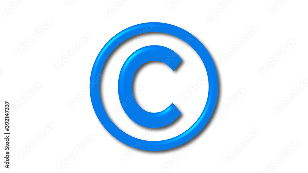 Aqua color C shiny 3d letter logo icon on white background, 3d letter logo Aqua color C shiny 3d letter logo icon on white background, 3d letter logo
