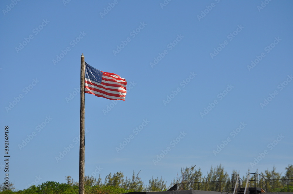american flag in the wind american flag in the wind
