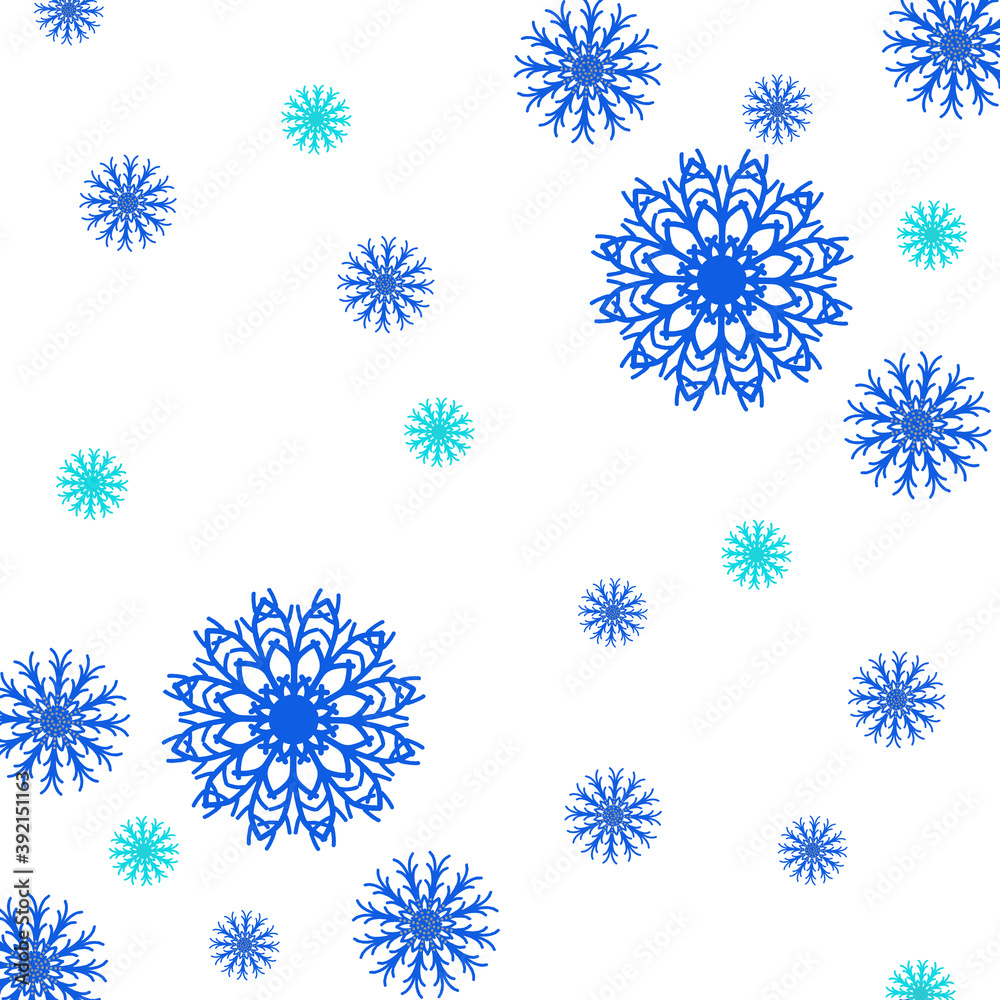 Snowflake icon design for Christmas and winter theme