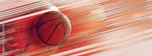 芸術的なバスケットボールのイラスト