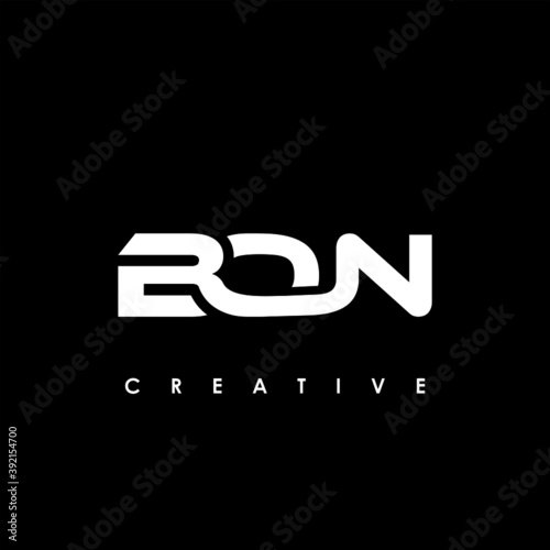 BON Letter Initial Logo Design Template Vector Illustration