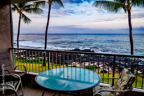 Billede på lærred view from the lanai