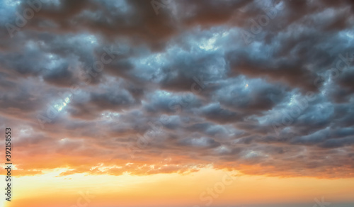 sunset in the clouds © Bernd